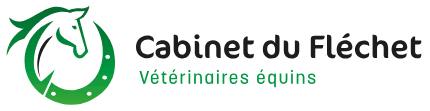 logo du cabinet Fléchet, vétérinaires équins
